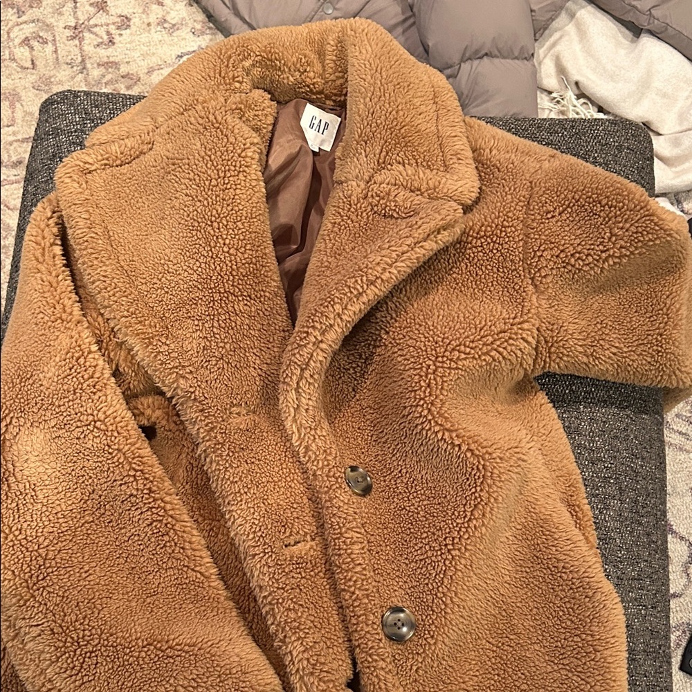 GAP Brown Teddy Coat - Picture 5 of 5
